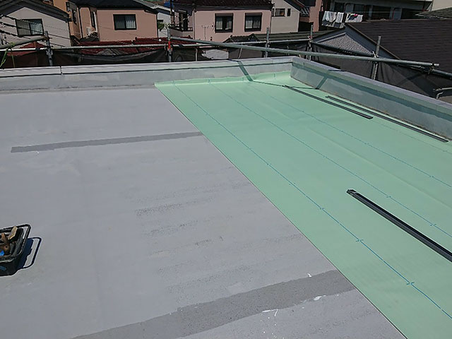 千翔工業・塩ビシート防水工事